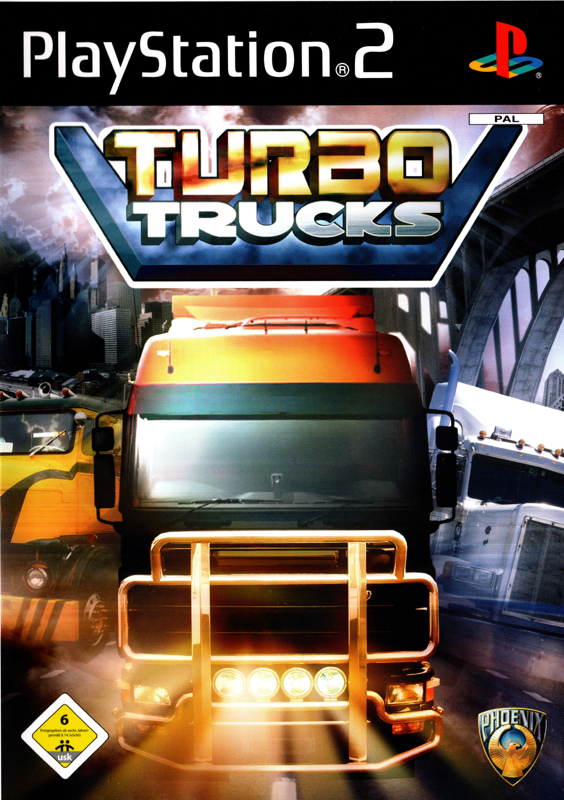 Turbo Trucks box art for Playstation 2
